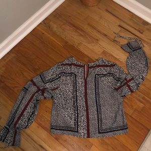 Women’s shirt, silk material, size S/M